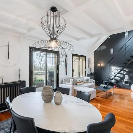 Appartement Sublime Loft Luxueux Avec Terrasse Saint-Germain-en-Laye